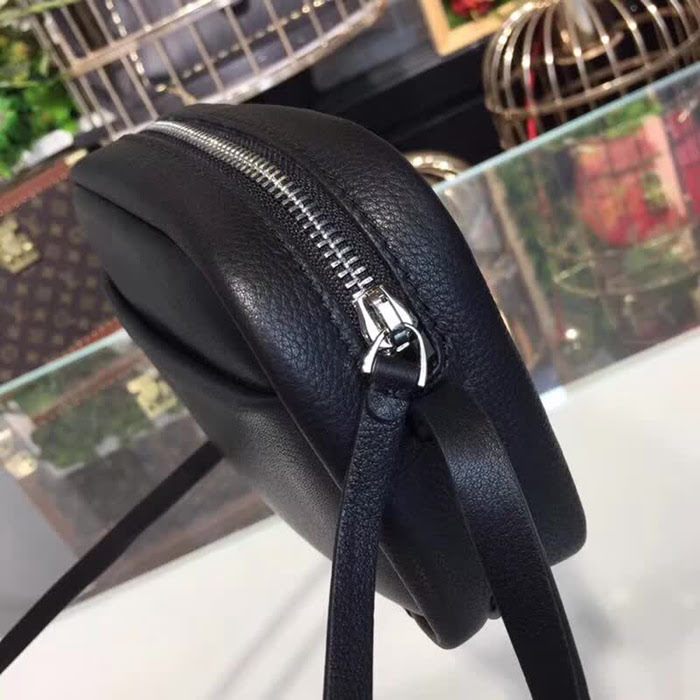 BALENCIAG巴黎世家 可樂聯名版 相機包 專櫃最新款 荔枝紋皮斜挎包  BL1531